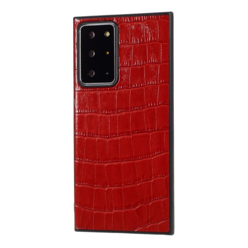 Deksel Til Samsung Galaxy Note 20 Ultra Originalitet Croc Effect Leather