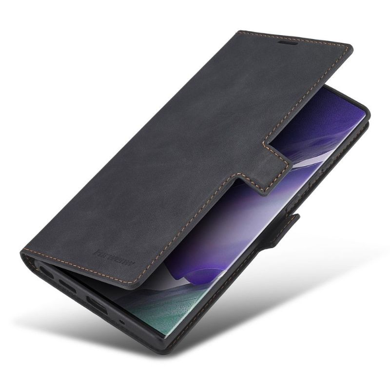 Folio Deksel Til Samsung Galaxy Note 20 Ultra Fantasy Series Imitert Skinn