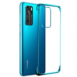 Deksel Til Huawei P40 Gjennomsiktig Med Stropp