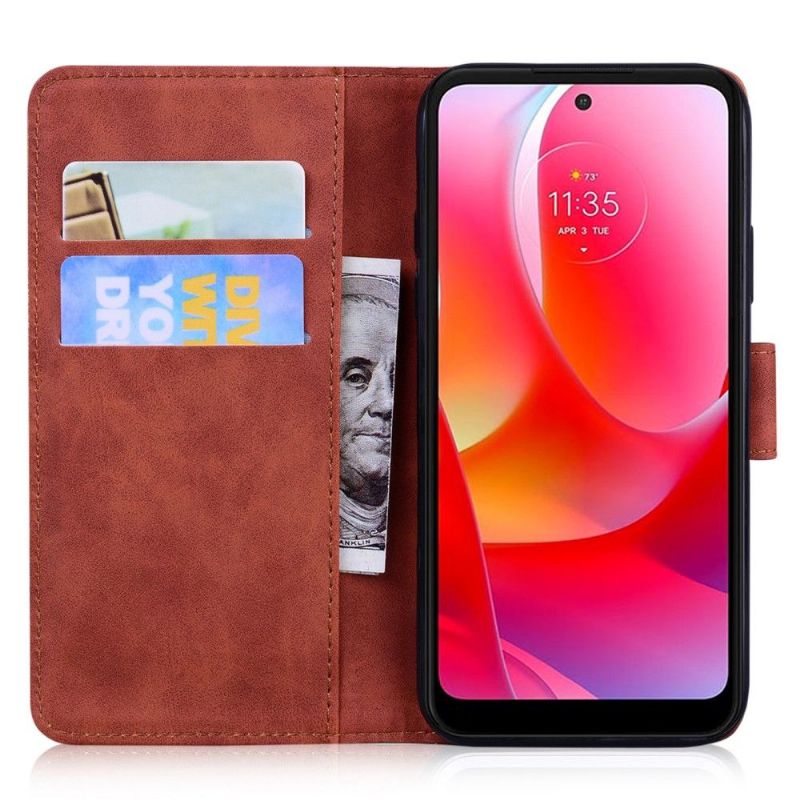 Etui Til Motorola Moto G31 / Moto G41 Preget Tiger