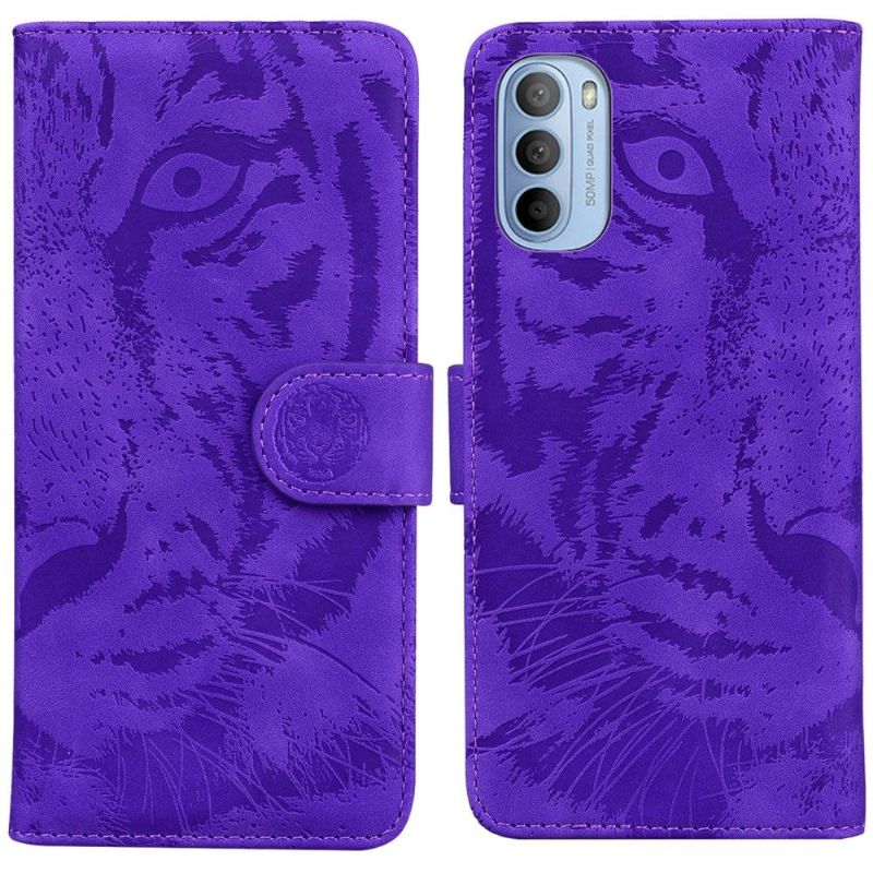 Etui Til Motorola Moto G31 / Moto G41 Preget Tiger