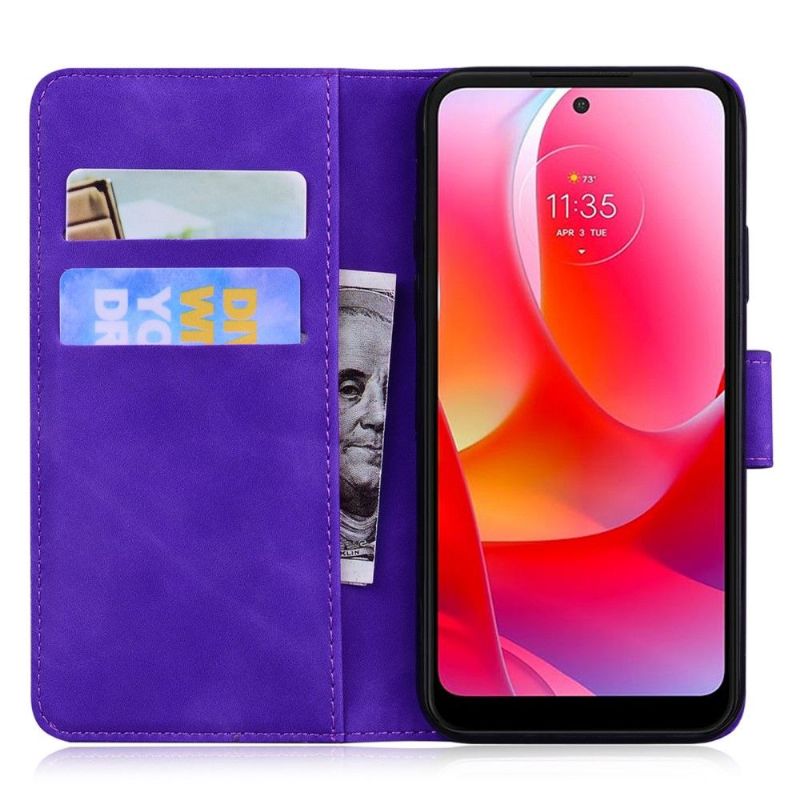 Etui Til Motorola Moto G31 / Moto G41 Preget Tiger