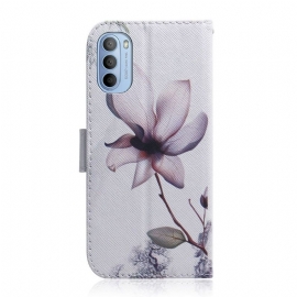 Etui Til Motorola Moto G31 / Moto G41 Villblomst