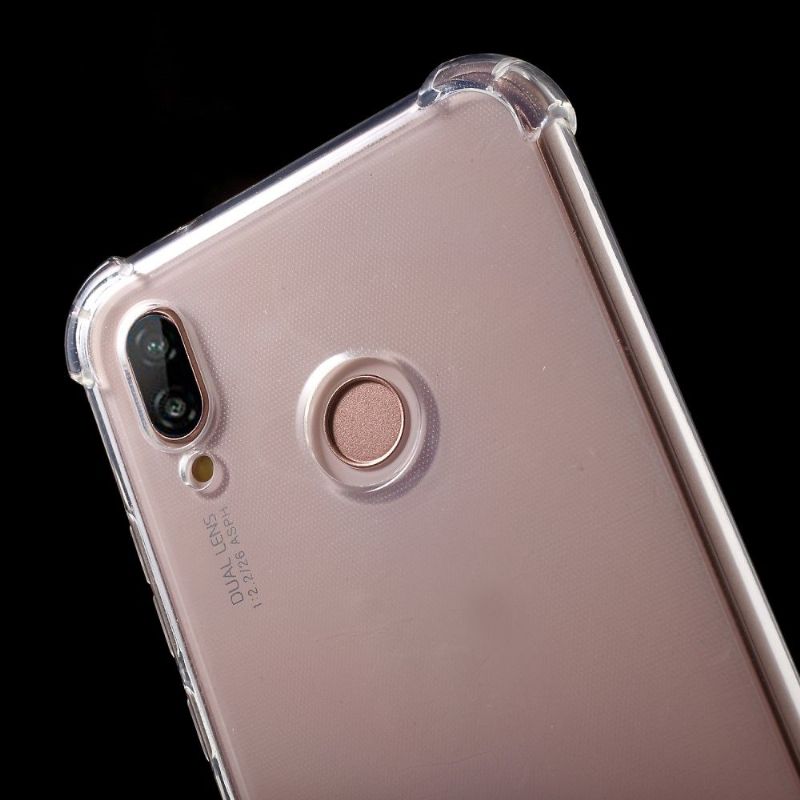 Deksel Til Huawei P20 Lite Klart Skall Forsterkede Hjørner