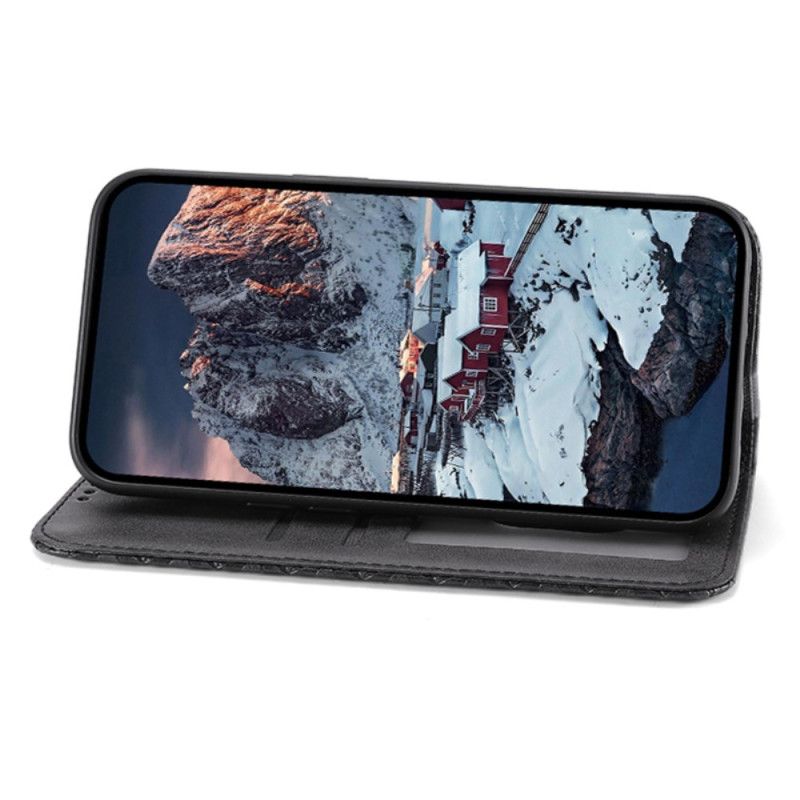 Folio Deksel Samsung Galaxy S24 Ultra 5g 3d-design Med Snor Beskyttelse Deksel