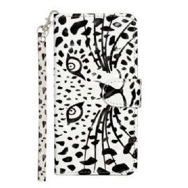 Folio Deksel Samsung Galaxy S24 Ultra 5g Leopardhode