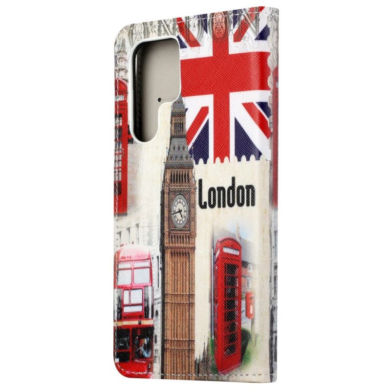 Folio Deksel Til Samsung Galaxy S24 Ultra 5g London Life