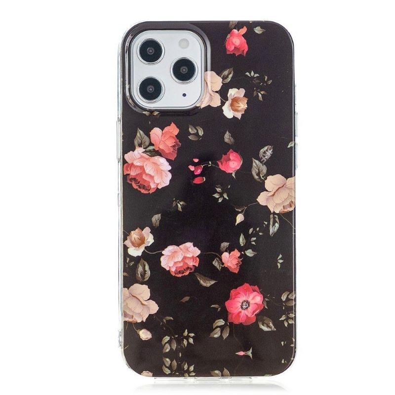 Deksel Til iPhone 12 Pro Max Lysende Blomster