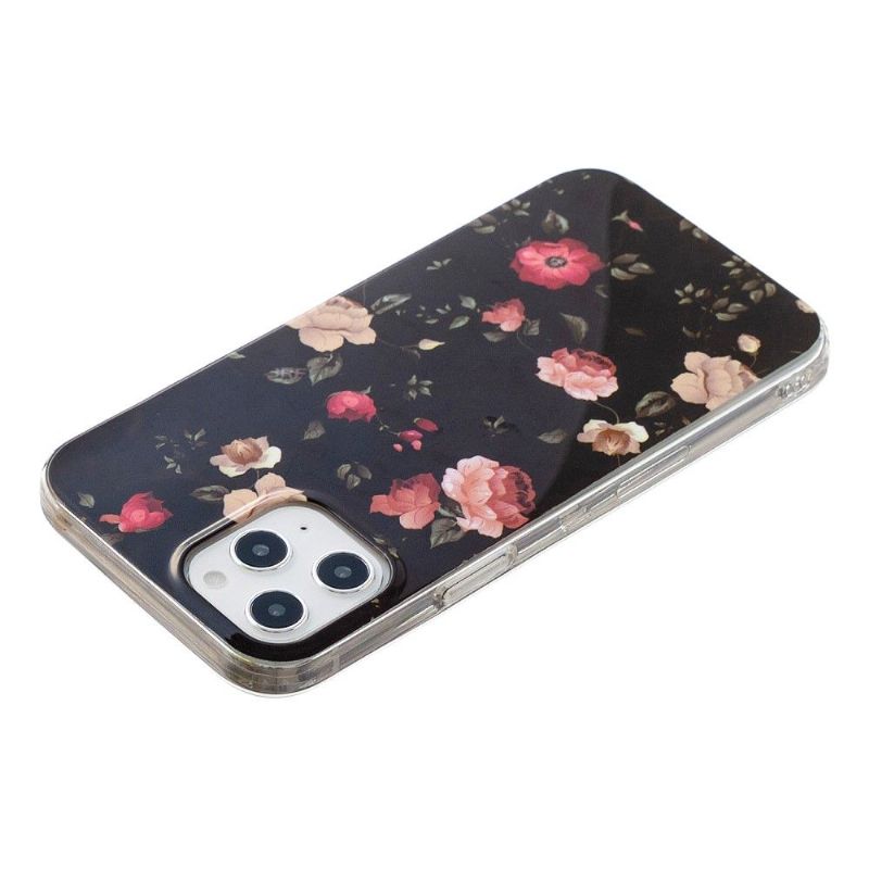 Deksel Til iPhone 12 Pro Max Lysende Blomster