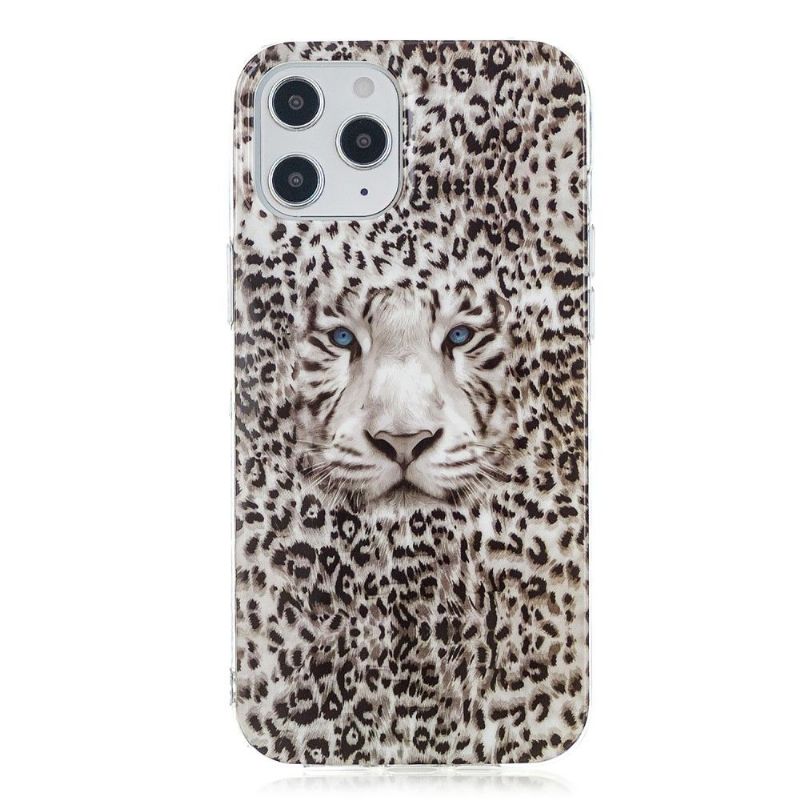 Deksel Til iPhone 12 Pro Max Lysende Snøleopard