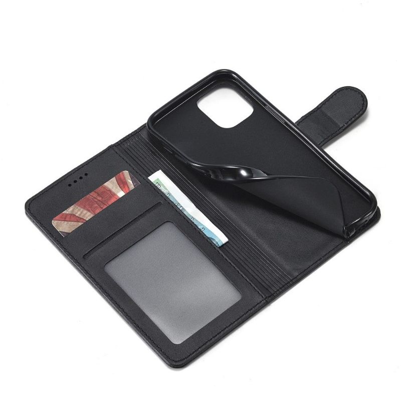 Etui Til iPhone 12 Pro Max Folio Deksel Skinneffekt Lc.imeeke