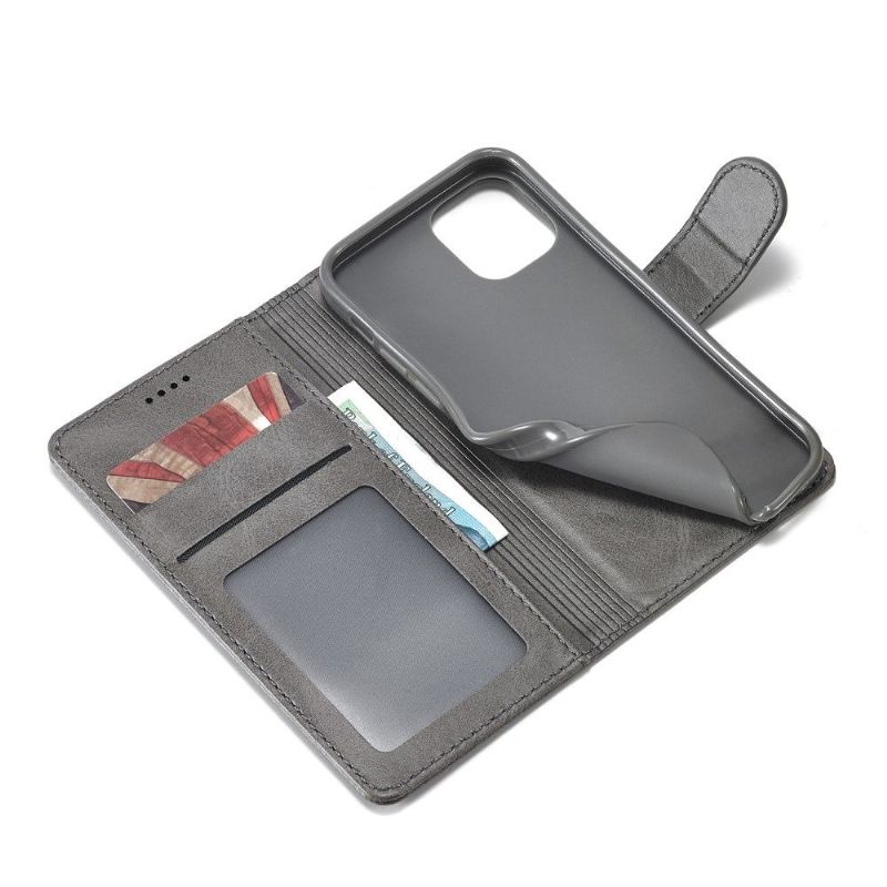 Etui Til iPhone 12 Pro Max Folio Deksel Skinneffekt Lc.imeeke