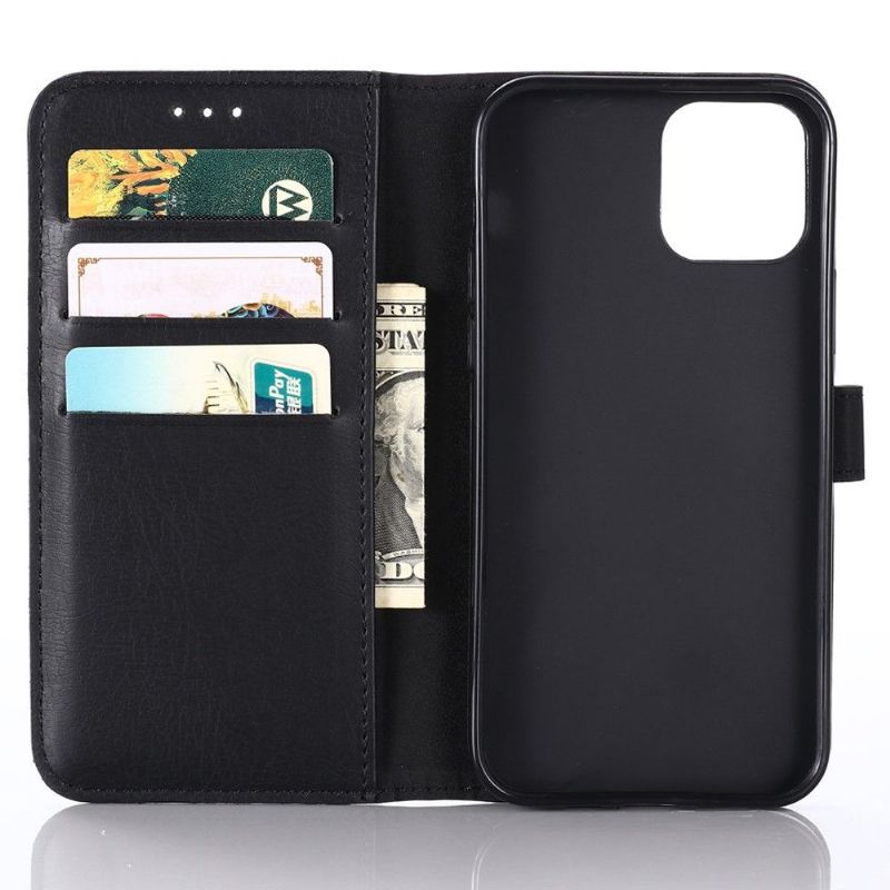 Etui Til iPhone 12 Pro Max Originalitet Folio Deksel Retro Skinneffekt