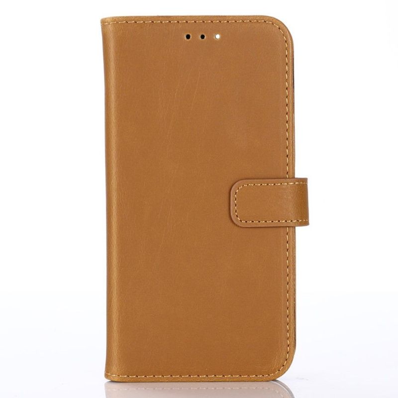 Etui Til iPhone 12 Pro Max Originalitet Folio Deksel Retro Skinneffekt