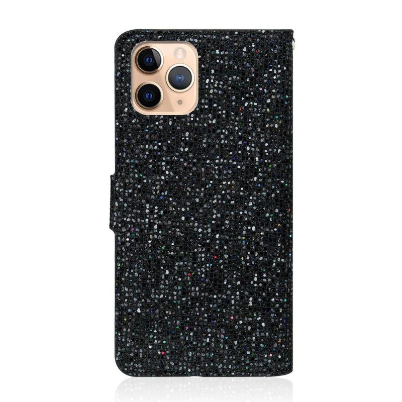 Folio Deksel Til iPhone 12 Pro Max Anti-fall Glitterkortholder