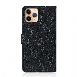 Folio Deksel Til iPhone 12 Pro Max Anti-fall Glitterkortholder