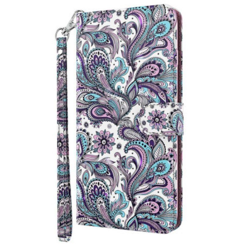 Folio Deksel Til Oppo A54 5G / A74 5G Paisley