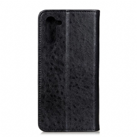 Beskyttelse Deksel Til OnePlus Nord Folio Deksel Simone Aged Leather Effect Card Holder