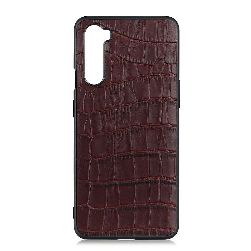 Deksel Til OnePlus Nord Premium Croc Effect Leather