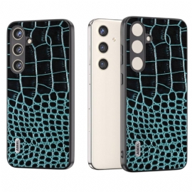 Deksel Samsung Galaxy S24 Plus 5g Abeel Crocodile Texture Series