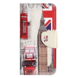 Folio Deksel Samsung Galaxy S24 Plus 5g London Life Beskyttelse Deksel