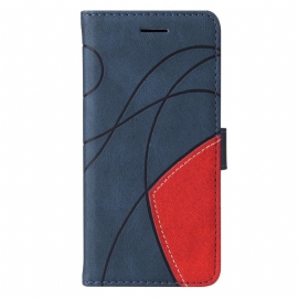 Folio Deksel Samsung Galaxy S24 Plus 5g Tofarget Design Beskyttelse Deksel