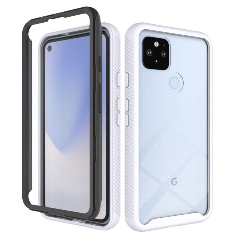 Deksel Til Google Pixel 4a 5G Hybrid Clear Back Støtsikker