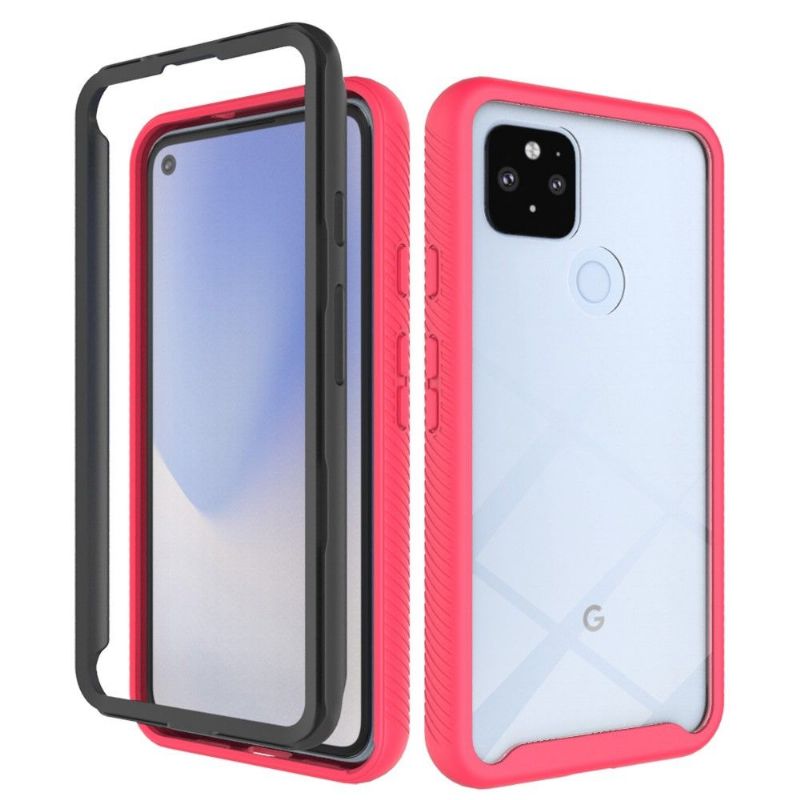 Deksel Til Google Pixel 4a 5G Hybrid Clear Back Støtsikker