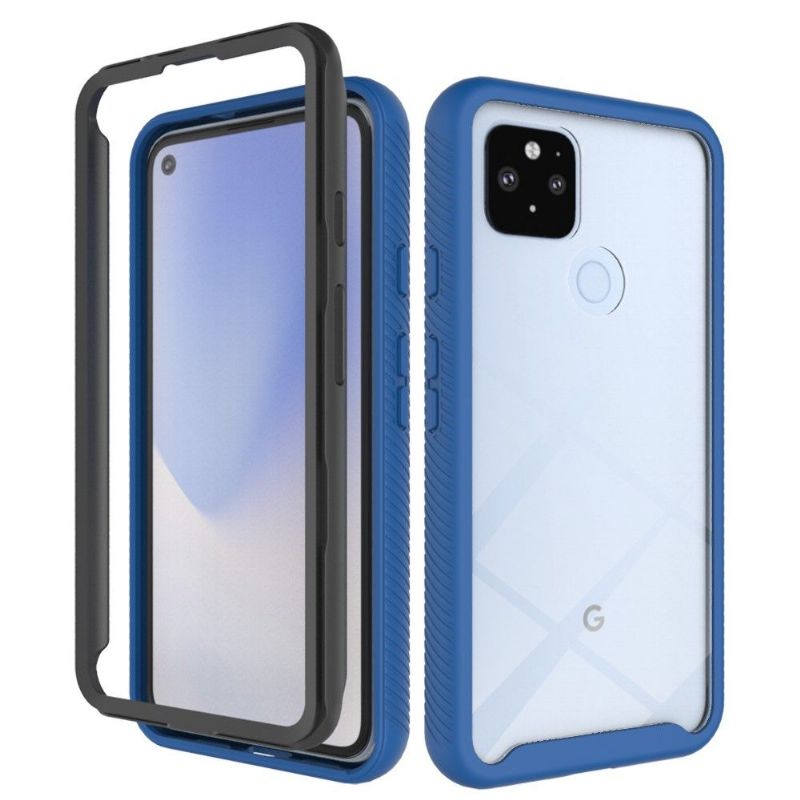 Deksel Til Google Pixel 4a 5G Hybrid Clear Back Støtsikker