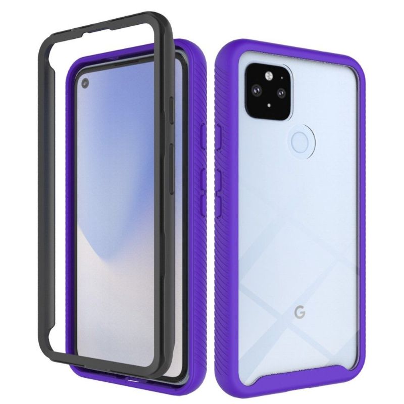 Deksel Til Google Pixel 4a 5G Hybrid Clear Back Støtsikker