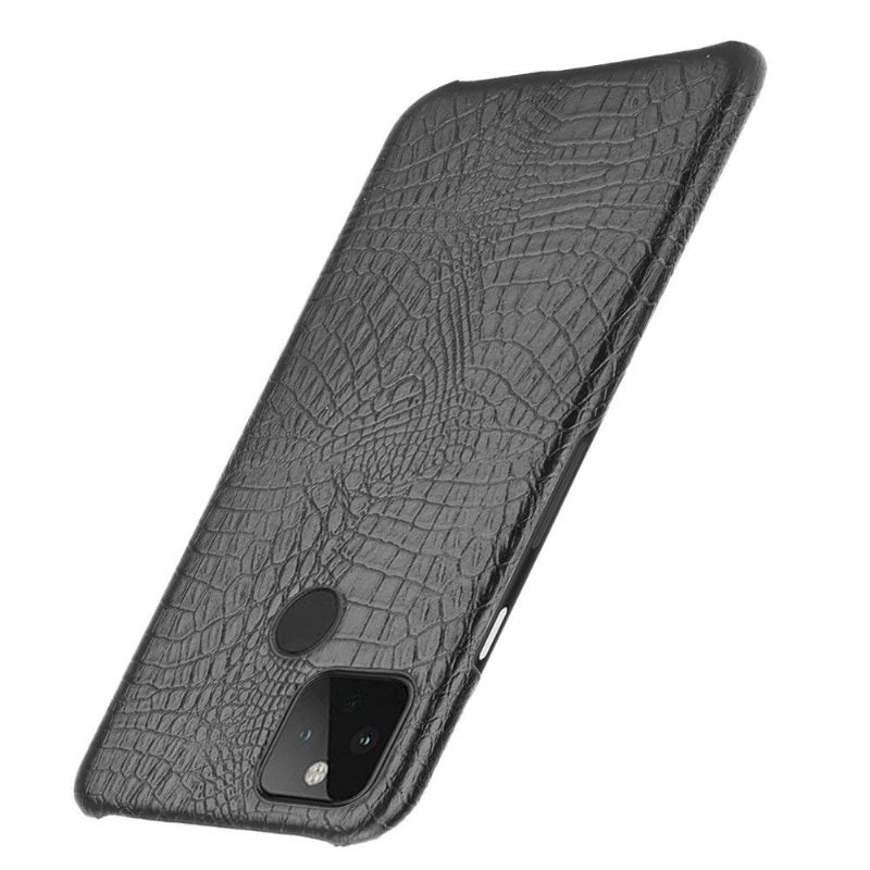 Deksel Til Google Pixel 4a 5G Originalitet Croc Skin Effekt