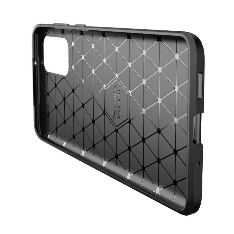 Deksel Til Samsung Galaxy S20 Gel Carbon Fiber Style