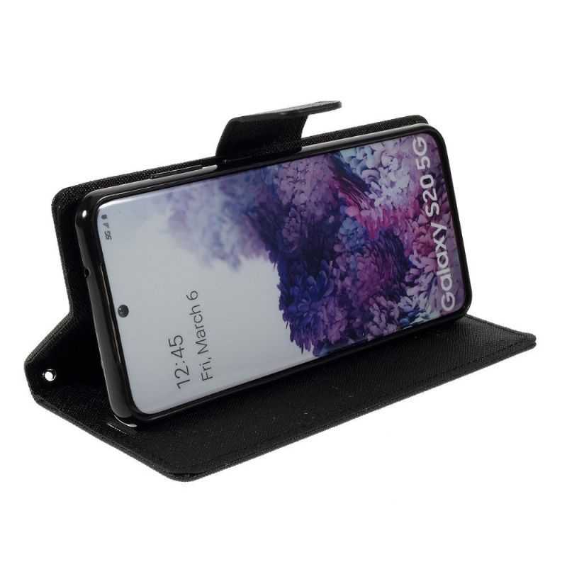 Folio Deksel Til Samsung Galaxy S20 Lommebok Mercury Fancy