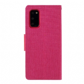 Folio Deksel Til Samsung Galaxy S20 Mercury Canvas