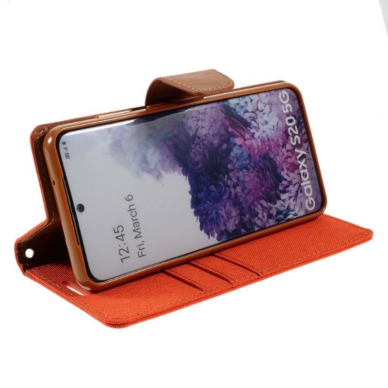 Folio Deksel Til Samsung Galaxy S20 Mercury Canvas