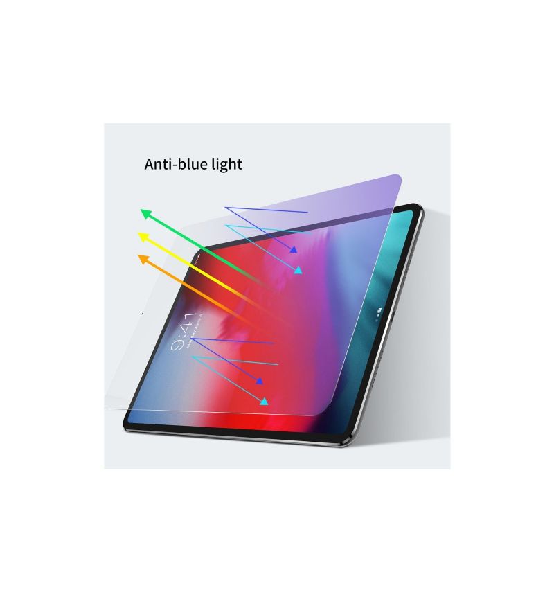 Anti Blått Lys Herdet Glass Skjermbeskytter For iPad Pro 12.9 2018