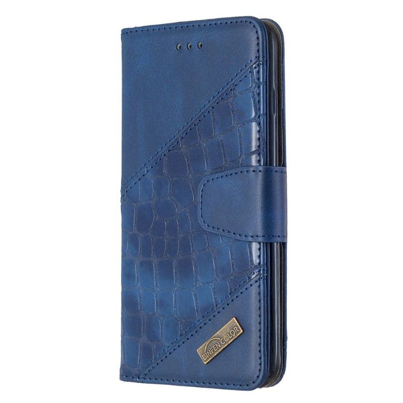 Folio Deksel Til iPhone 8 Plus / 7 Plus Anti-fall Croc Aspect Leather Effect