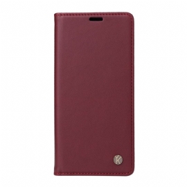 Folio Deksel Xiaomi 14 Ultra Yikatu Skinneffekt