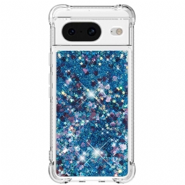 Deksel Google Pixel 8 Mobildeksel Glitter