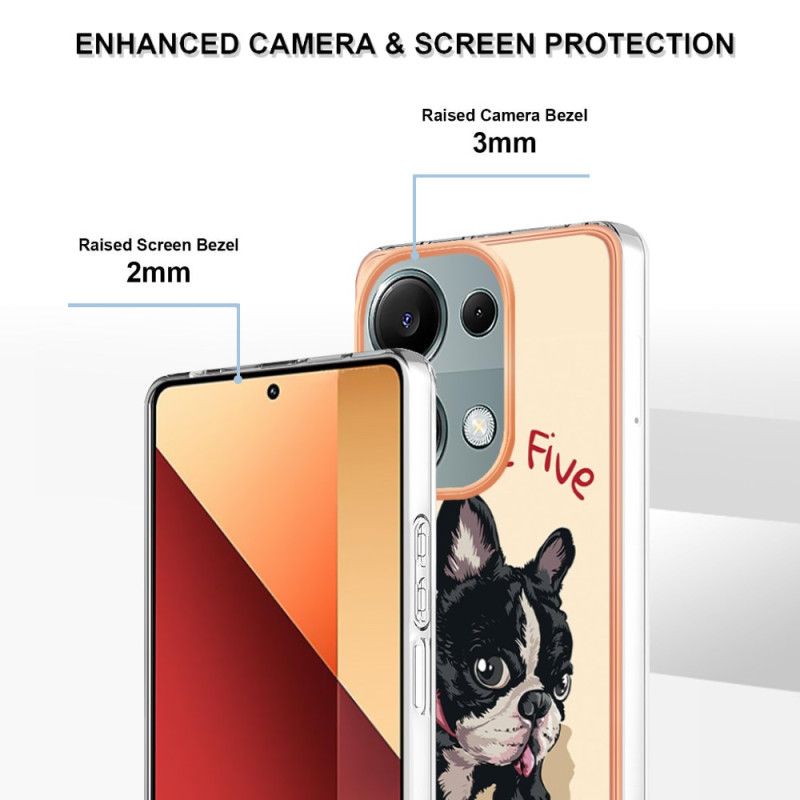 Deksel Til Xiaomi Redmi Note 13 Pro 4g Hund Gi Meg Fem