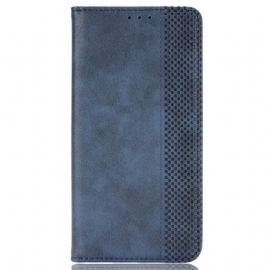 Folio Deksel Lær Xiaomi Redmi Note 13 Pro 4g Mobildeksel Vintage Stil