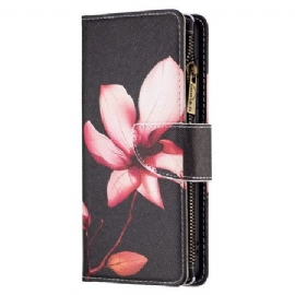 Folio Deksel Til Xiaomi Redmi Note 13 Pro 4g Lotus Strap Lommebok