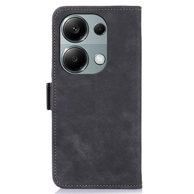 Folio Deksel Xiaomi Redmi Note 13 Pro 4g Abeel Vintage Skinnstil