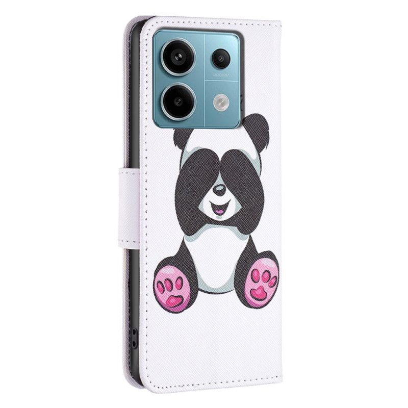 Folio Deksel Xiaomi Redmi Note 13 Pro 4g Pandamønster