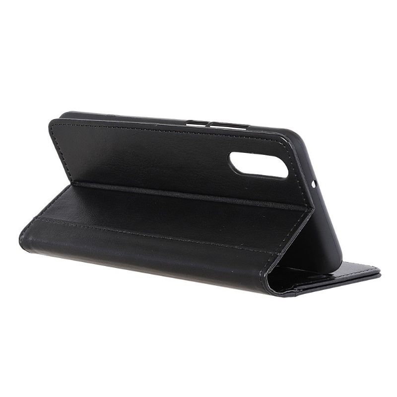 Case Til Sony Xperia L4 Folio Deksel Premium Med Nagler