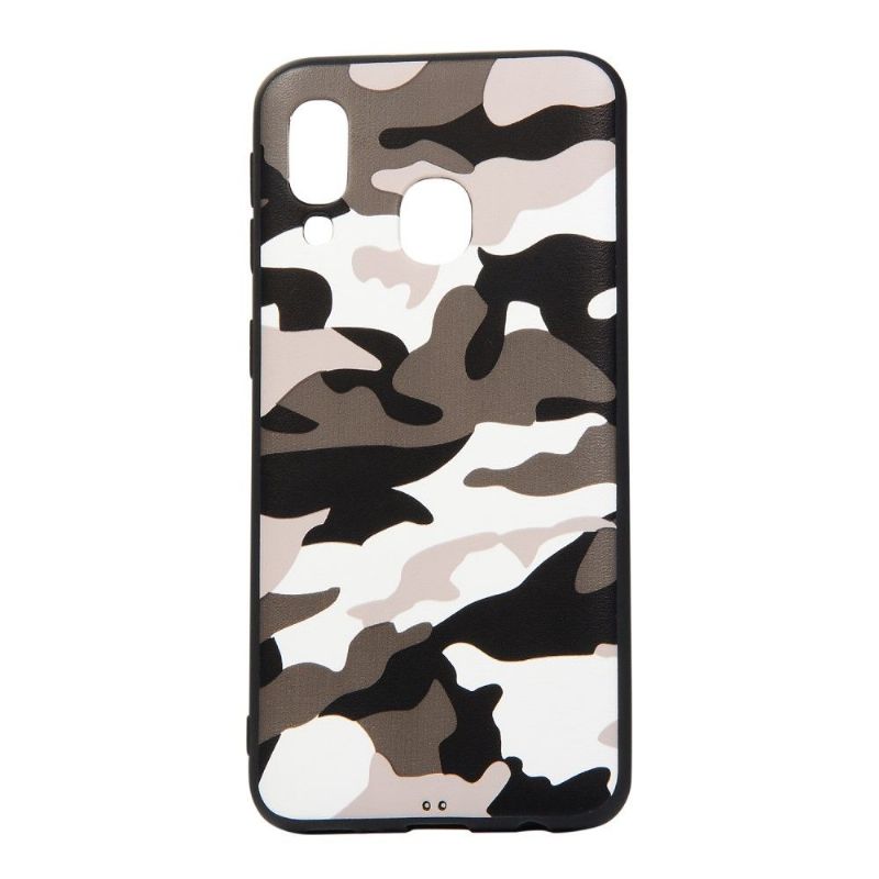 Deksel Til Samsung Galaxy A40 Militær Camo Gel