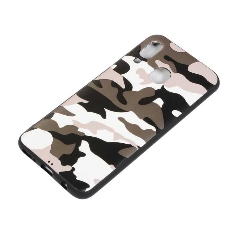 Deksel Til Samsung Galaxy A40 Militær Camo Gel