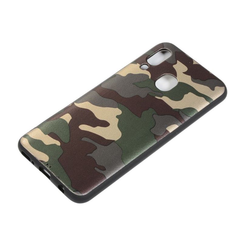 Deksel Til Samsung Galaxy A40 Militær Camo Gel