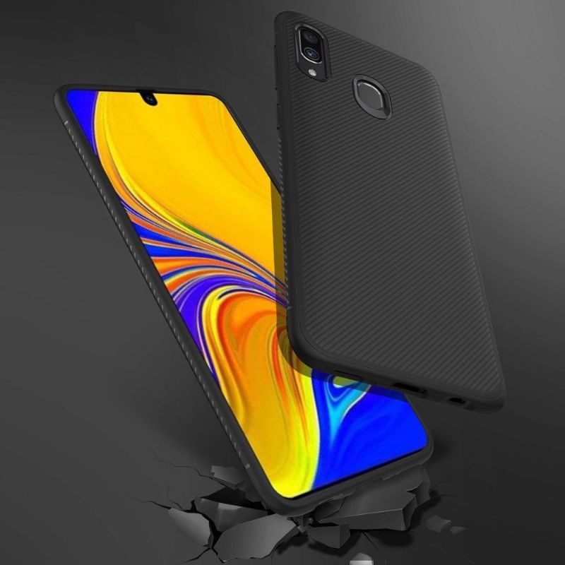 Deksel Til Samsung Galaxy A40 Rustningseffekt Frys