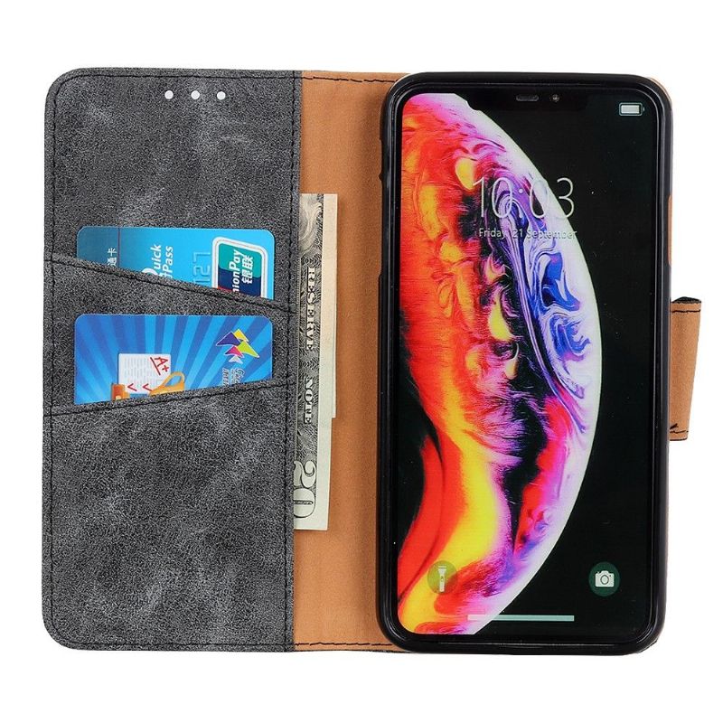 Etui Til Samsung Galaxy A40 Originalitet Edouard Faux Leather Vintage